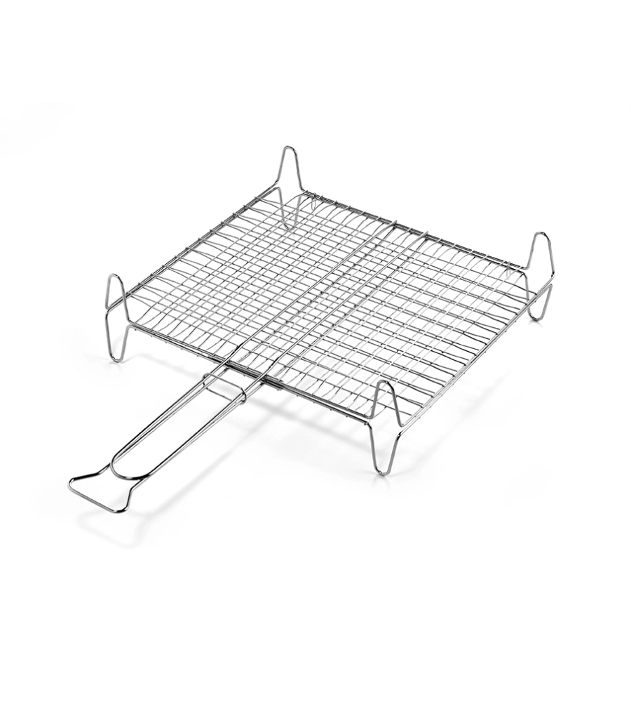 GRATICOLA A RETE CON PIEDI CM 40X45