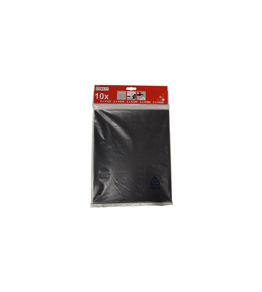 FOGLI CARTA ABRASIVA 10 PZ.