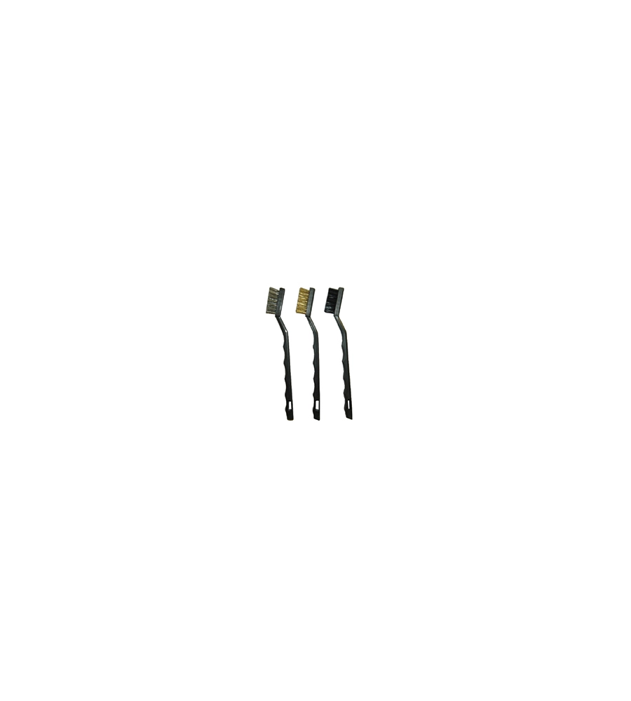 MINI SPAZZOLE METALLICHE 3 PZ.