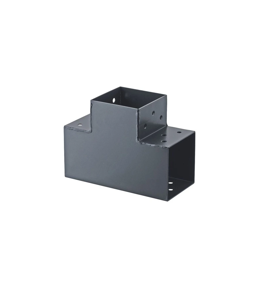 GIUNZIONE  ANGOLARE PLUG-IN 9x9 A 3 CONNESSIONI ANGOLO A 90° PIATTO, NERO - SUKI