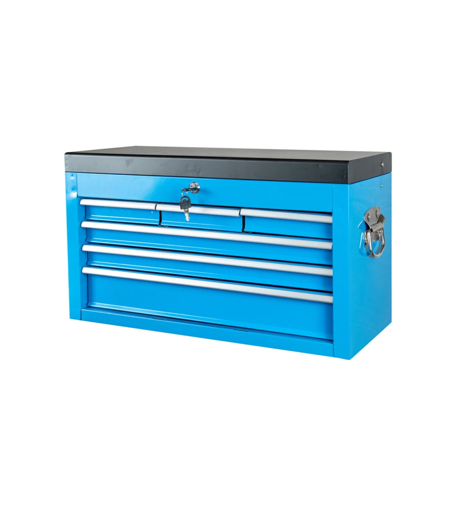 CASSETTIERA PORTA ATTREZZI EASY SYSTEM IN METALLO CON RUOTE E CASSETTIERA MOVIBILE, 61,6X33X108,2 CM