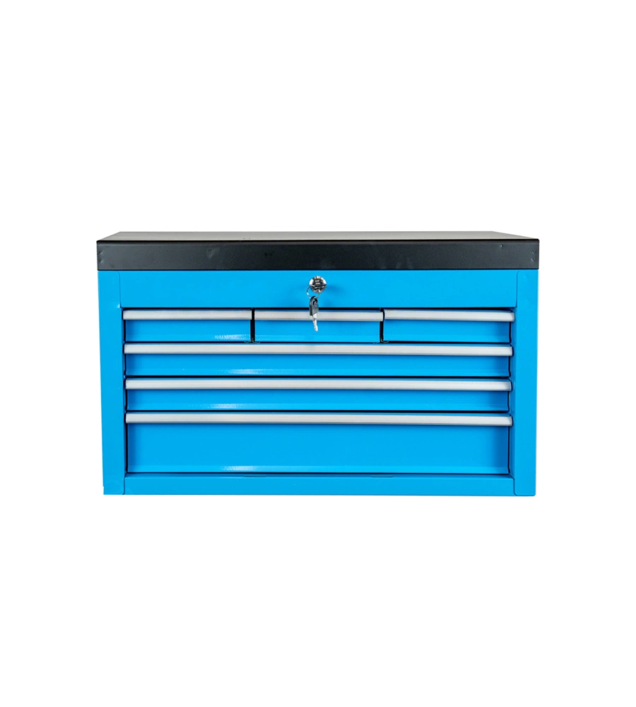 CASSETTIERA PORTA ATTREZZI EASY SYSTEM IN METALLO CON RUOTE E CASSETTIERA MOVIBILE, 61,6X33X108,2 CM