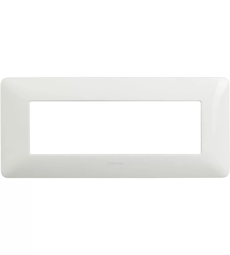 PLACCA 6 MODULI BIANCA MATIX AM4806BBN - BTICINO