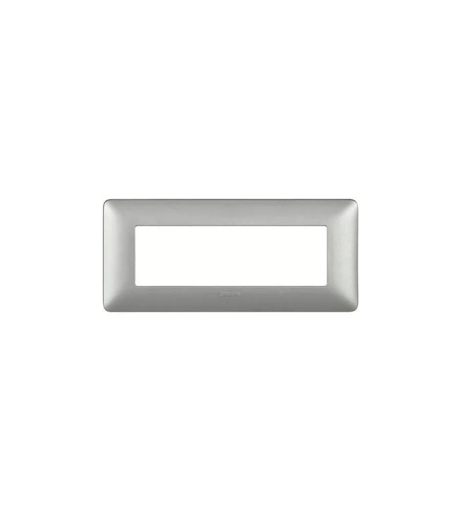 PLACCA MATIX 6 MODULI SILVER AM4806MSL - BTICINO