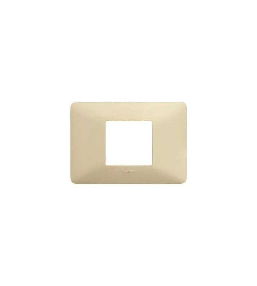 PLACCA MATIX 2 MODULI CENTRATI AM4819BCD - BTICINO