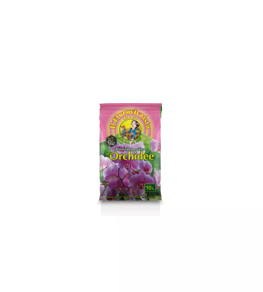 TERRICCIO PER ORCHIDEE EUROTERRIFLORA 10 LITRI