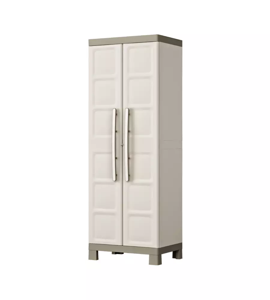 ARMADIO PORTASCOPE KETER "EXCELLENCE" IN RESINA BEIGE 65X45X182 CM