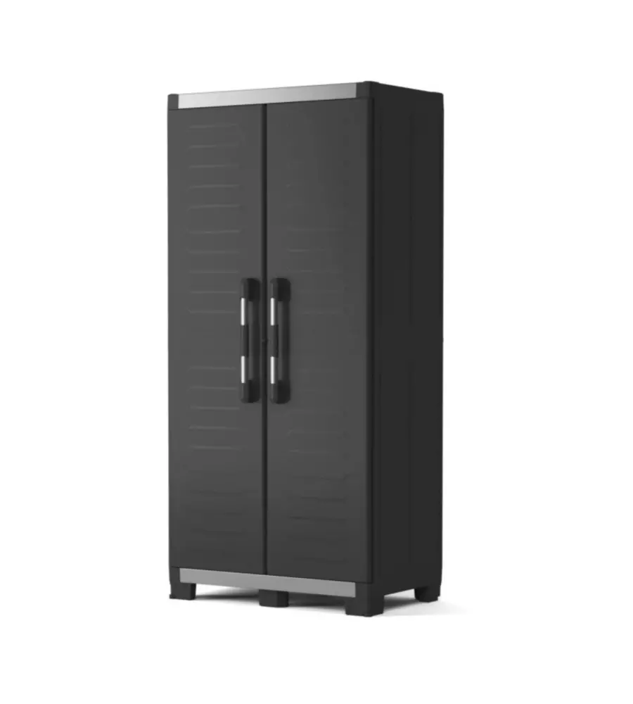 ARMADIO ALTO KETER "XL GARAGE" IN RESINA NERO 89X54X188 CM