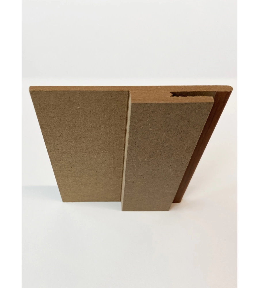 COPRITELAIO PER ALLARGAMENTO SEZIONE MURO IN MDF BIANCO FRASSINO 101X2150X12 MM