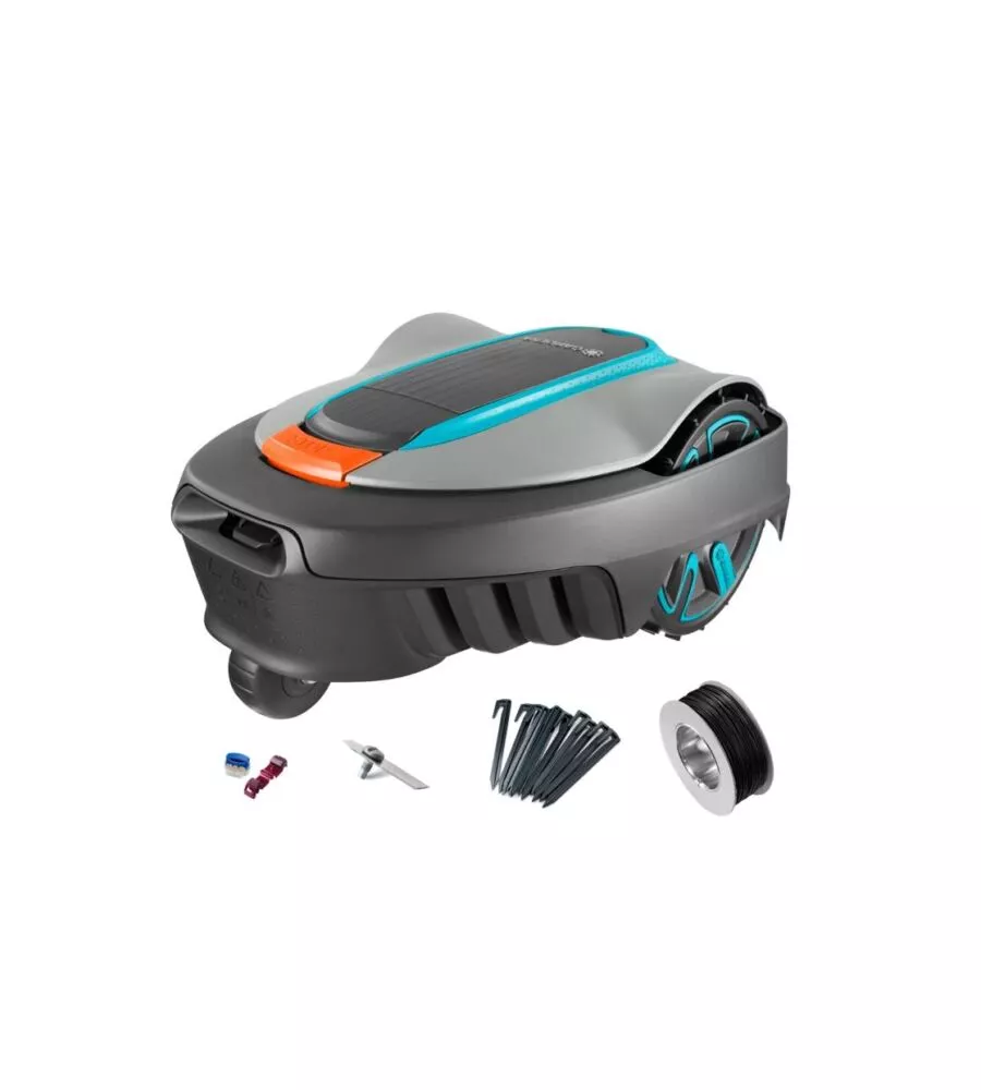 ROBOT TAGLIAERBA GARDENA "SILENO CITY 250" AREA DI TAGLIO 250 MQ