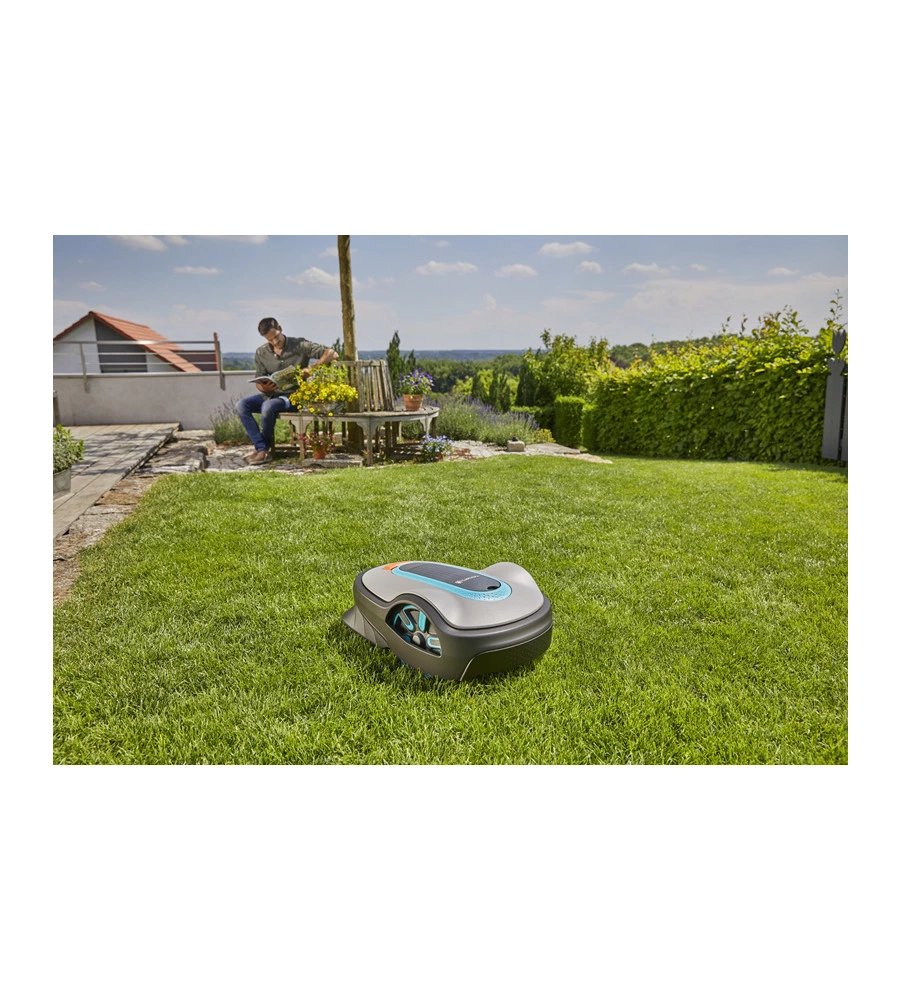 ROBOT TAGLIAERBA GARDENA "SILENO LIFE 1000" AREA DI TAGLIO 1000 MQ