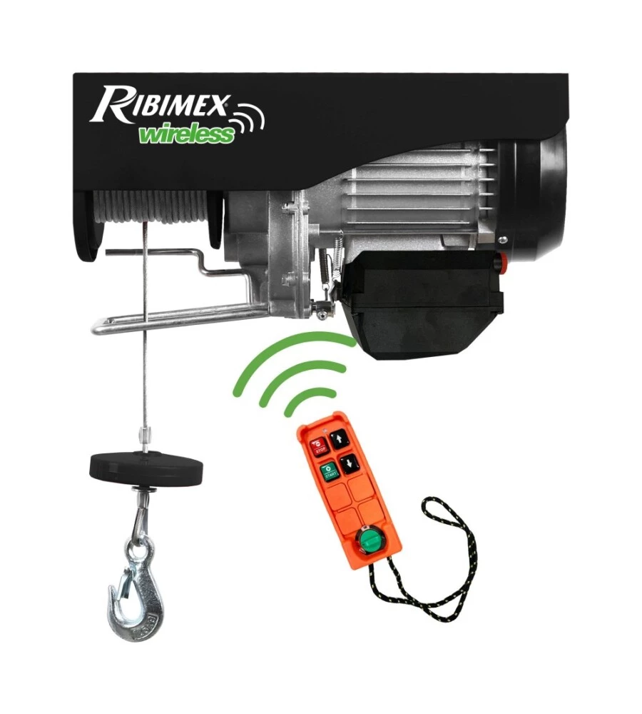 PARANCO ELETTRICO 400 / 800 KG CON RADIO COMANDO SERIE PRO
