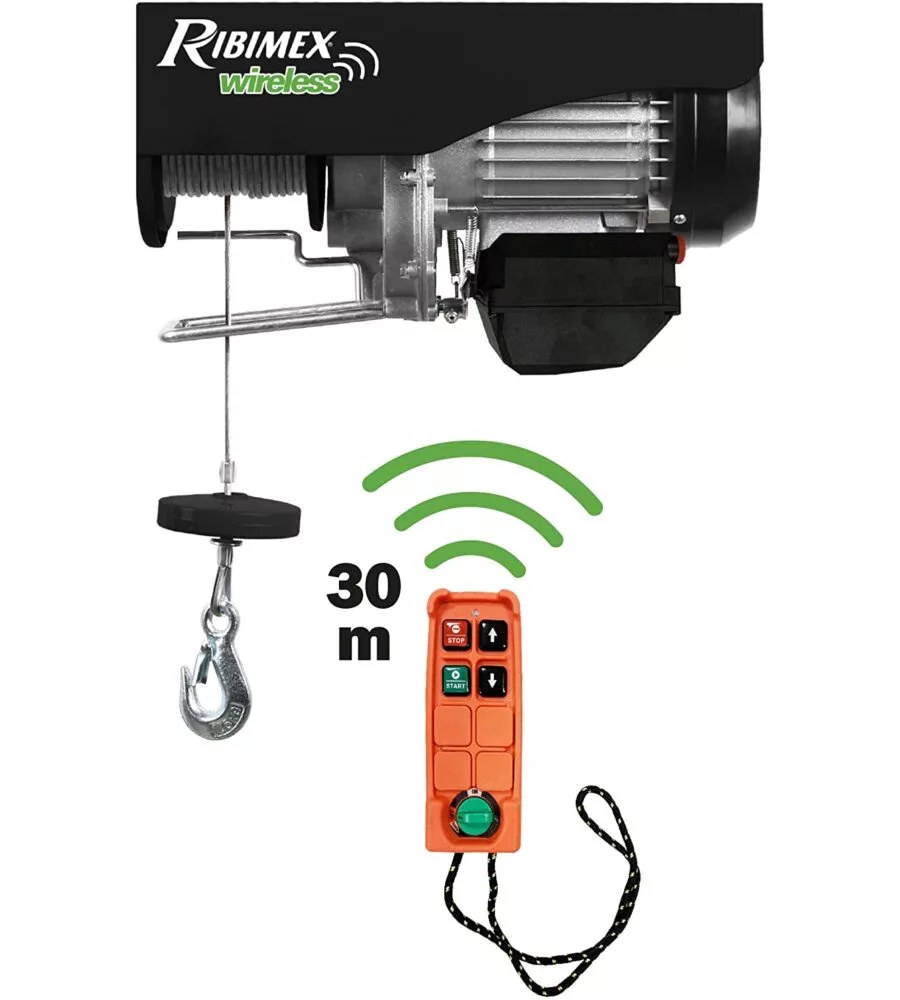 PARANCO ELETTRICO 400 / 800 KG CON RADIO COMANDO SERIE PRO