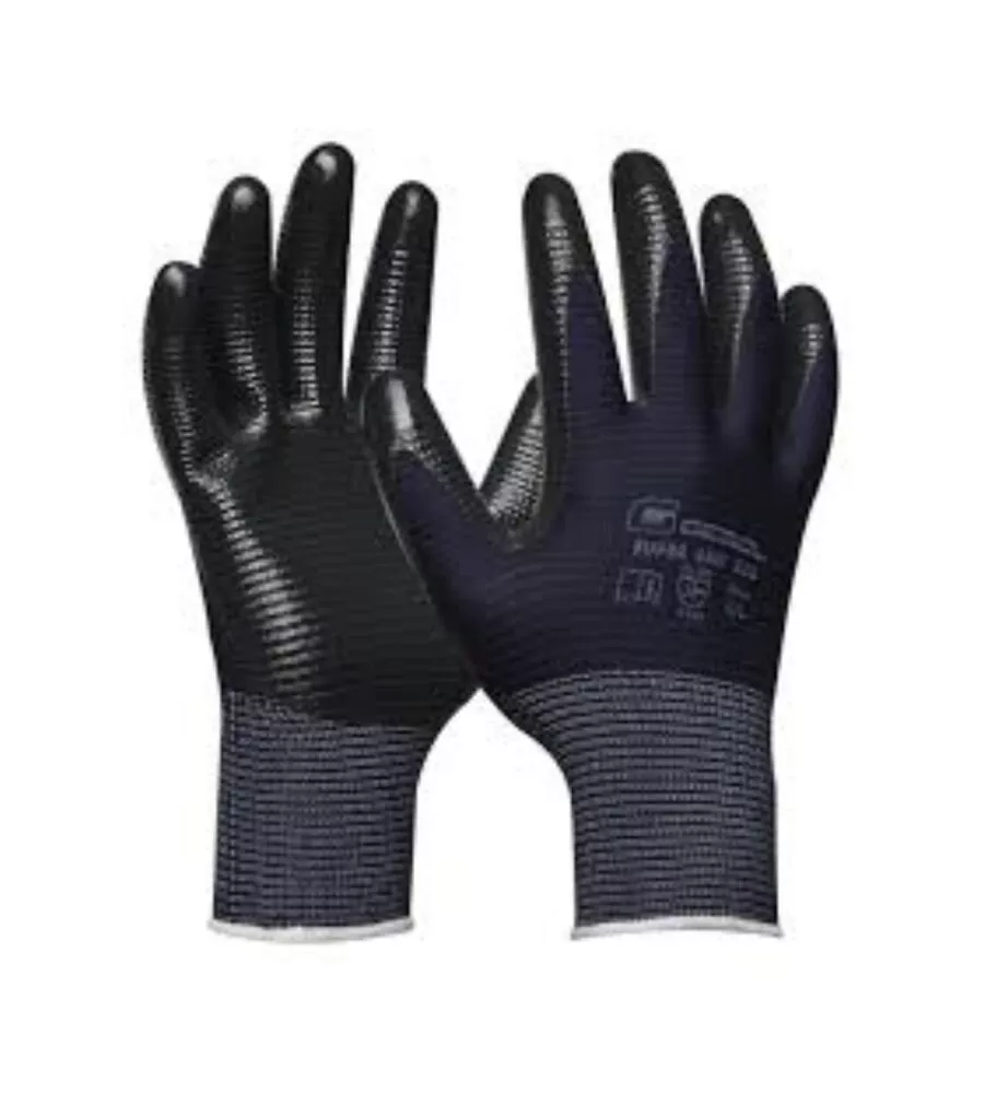 GUANTI PROTETTIVI NESPOLI "SUPER GRIP ECO" CON RIVESTIMENTO IN NITRILE TG 10