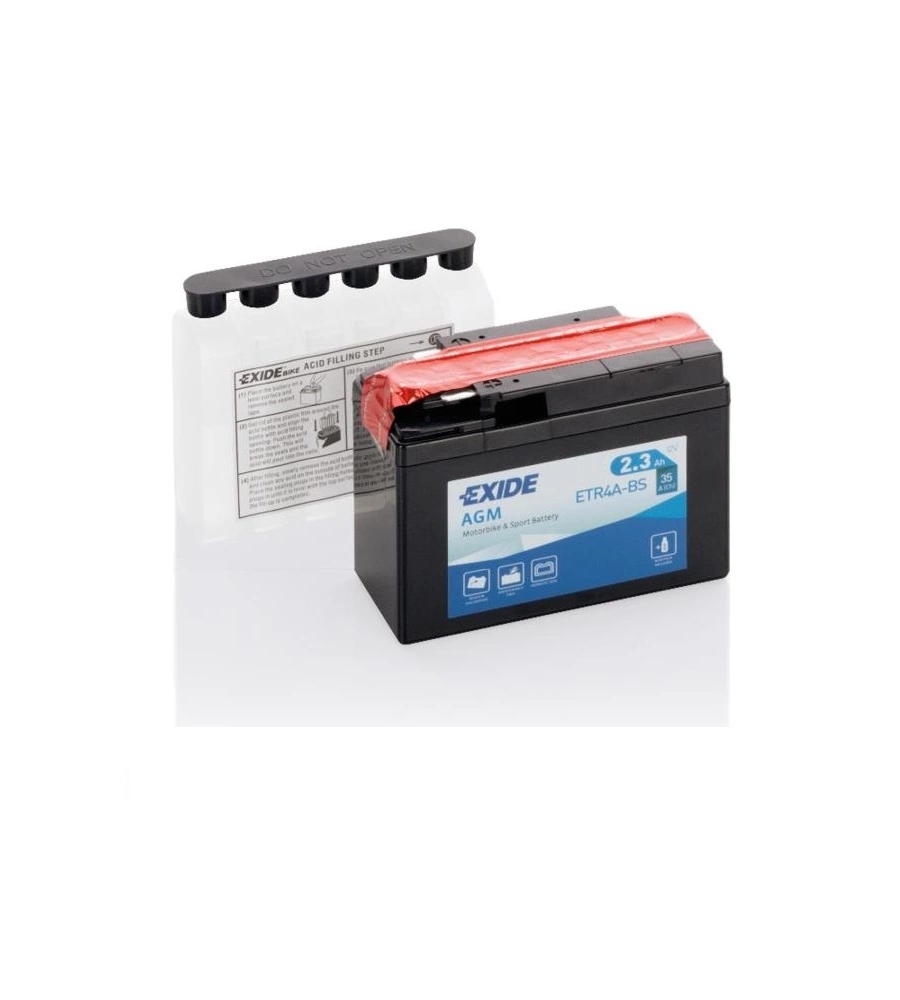BATTERIA EXIDE MAINTENANCE FREE 12V 2,3AH SX - L50 x H85 x P115
