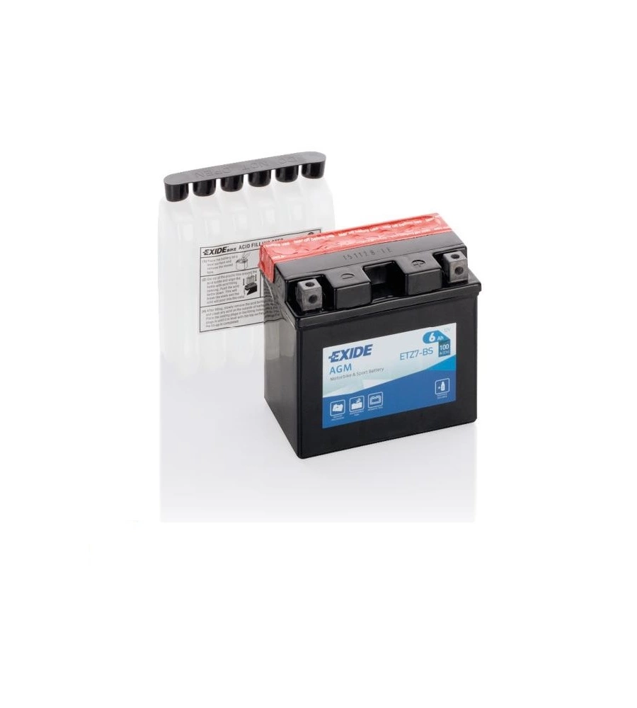 BATTERA EXIDE MAINTENANCE FREE 12V 6AH DX - L70 x H105 x P115