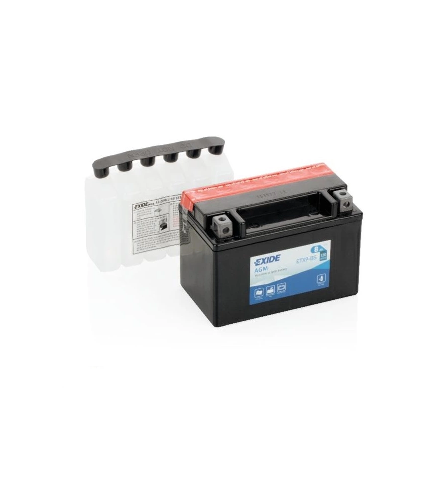 BATTERA EXIDE MAINTENANCE FREE 12V 8AH SX 120A - 90X150X105 MM