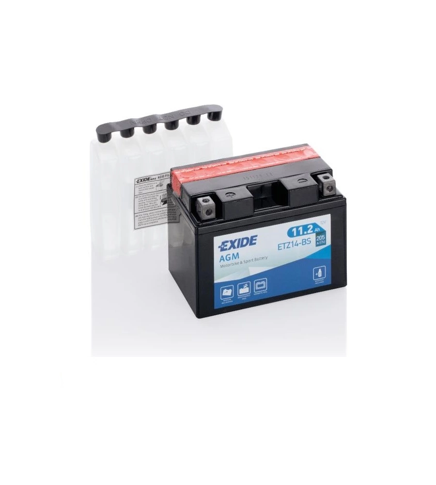 BATTERA EXIDE MAINTENANCE FREE 12V 11AH SX - L90 x H110 x P150