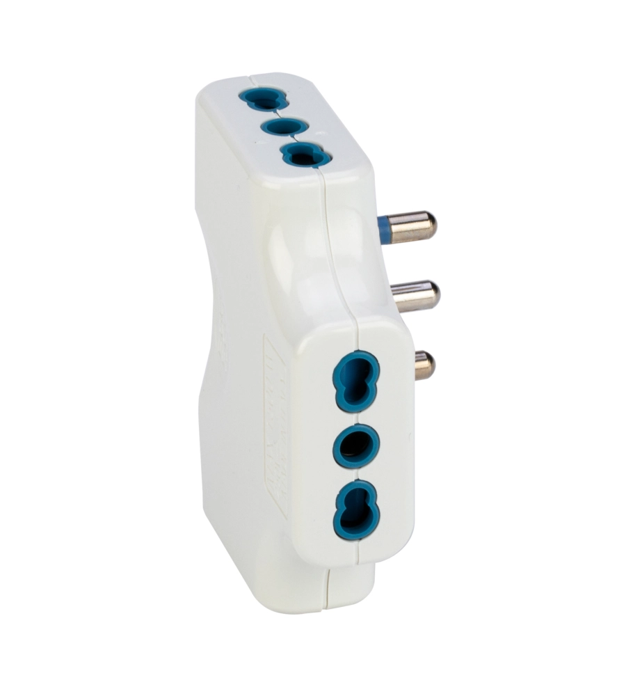 ADATTATORE TRIPLO, BIANCO - POLY POOL