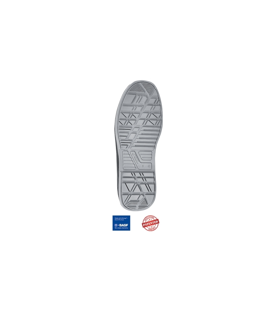 SCARPE ANTINFORTUNISTICHE U-POWER GRIGIO/GIALLA -TG. 40