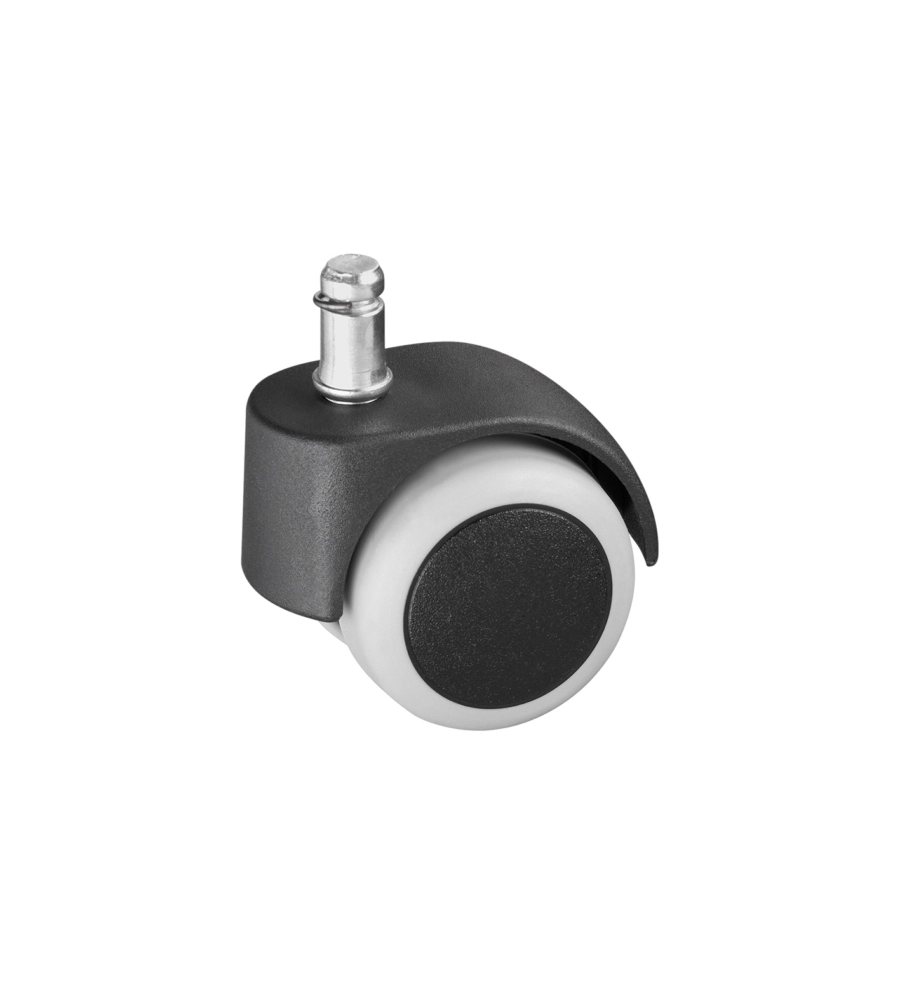RUOTA PER SEDIE UFFICIO AUTOFRENANTE Ø 50 MM. PERNO AD INCASTRO