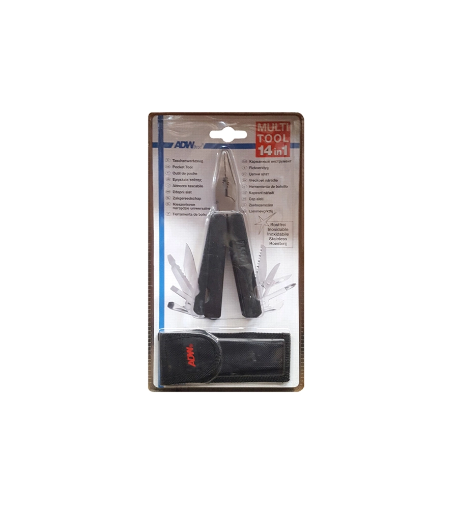 UTENSILE DA TASCA 14 IN 1
