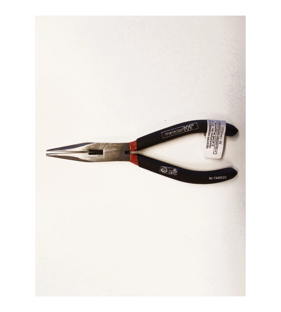 PINZETTA PER ELETTRONICA BECCHI SEMITONDI DIRITTI 150 MM.