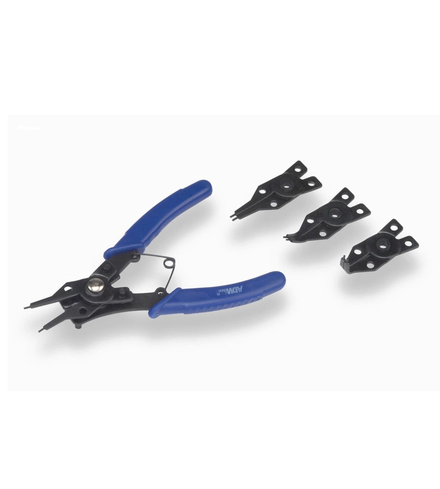 PINZA PER ANELLI SEEGER SET 4 PZ.