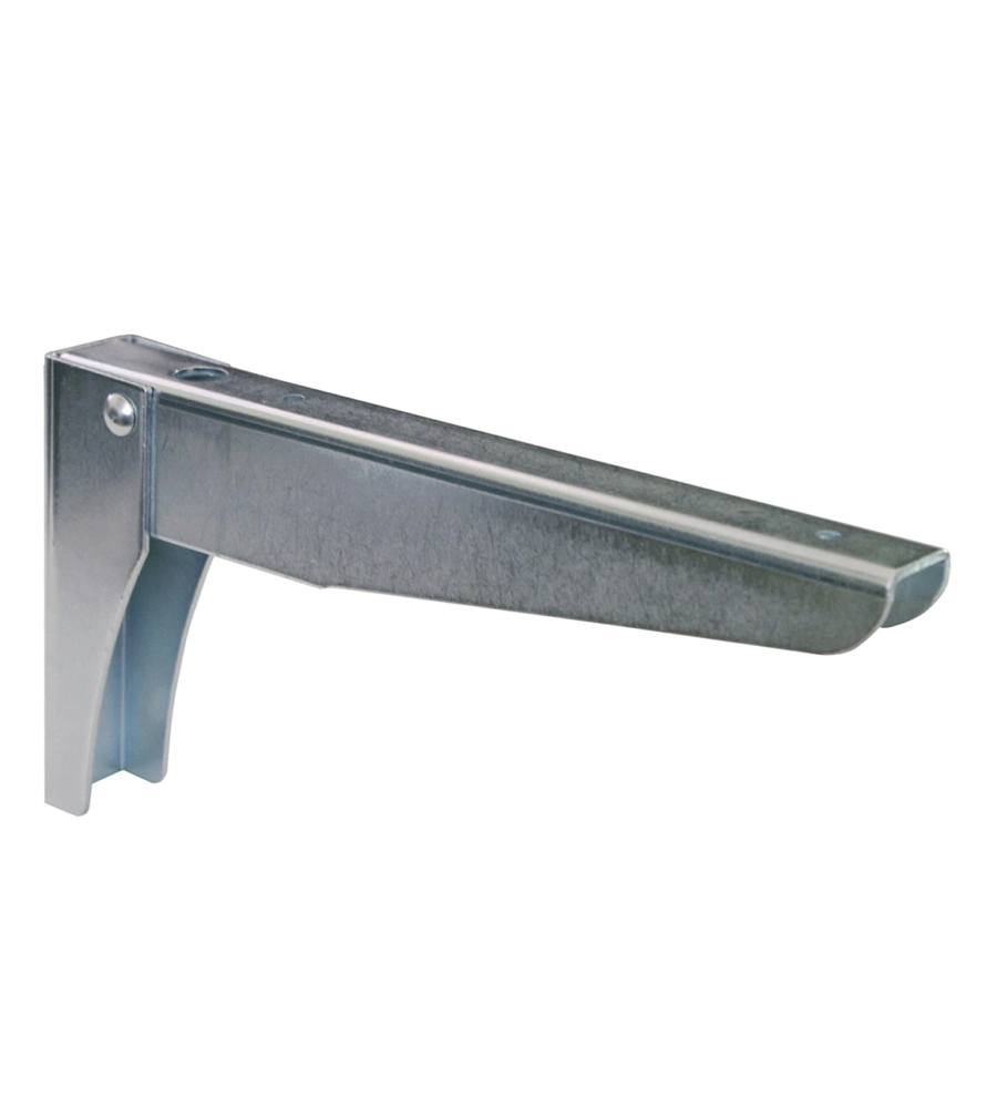 REGGIMENSOLA RIBALTABILE - 100 X 300 MM. - ZINCATO BIANCO