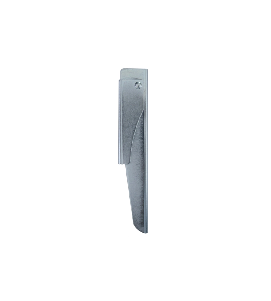 REGGIMENSOLA RIBALTABILE - 100 X 300 MM. - ZINCATO BIANCO