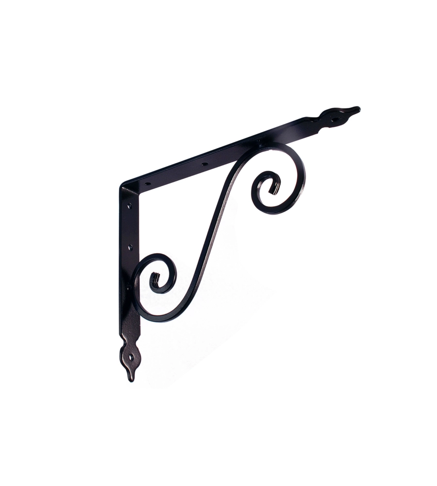 REGGIMENSOLA "RUSTICA ELEGANTE" - 110 X 150 MM. - NERO MARTELLATO
