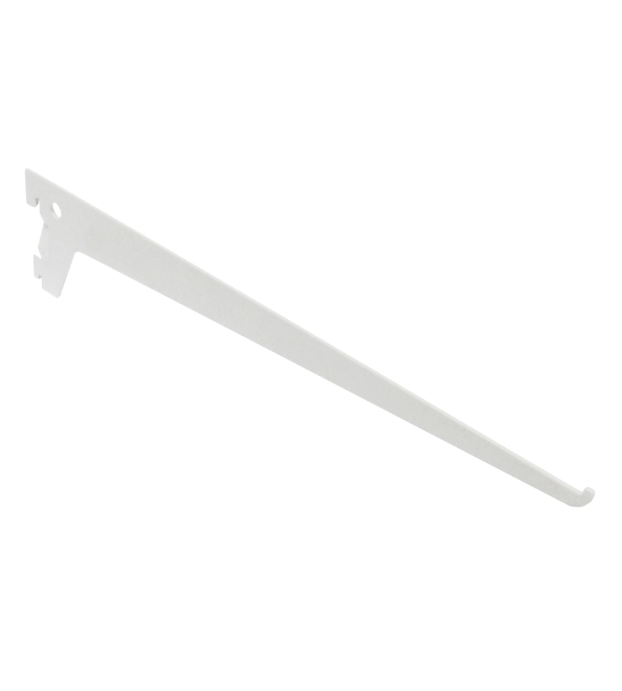 REGGIMENSOLA A 2 GANCI - 15 CM. - BIANCO