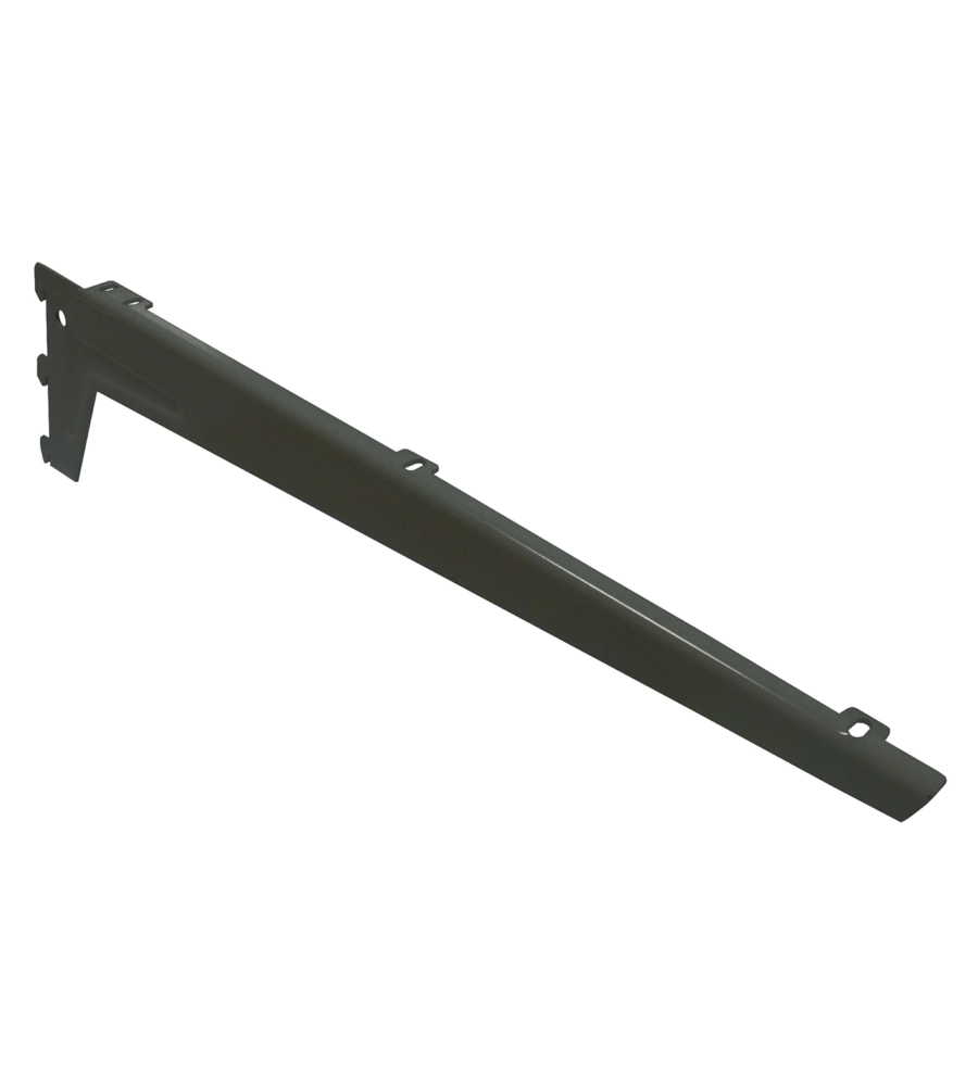 REGGIMENSOLE A 3 GANCI ANGOLATE CON CLIP - 48 CM. - NERO