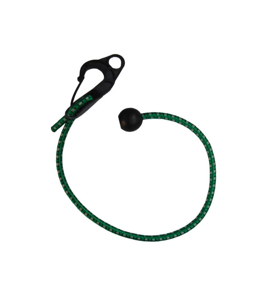CAVO ELASTICO DI SERRAGGIO Ø 8 X 600 MM. CON CHIUSURA A SFERA 8 PZ.