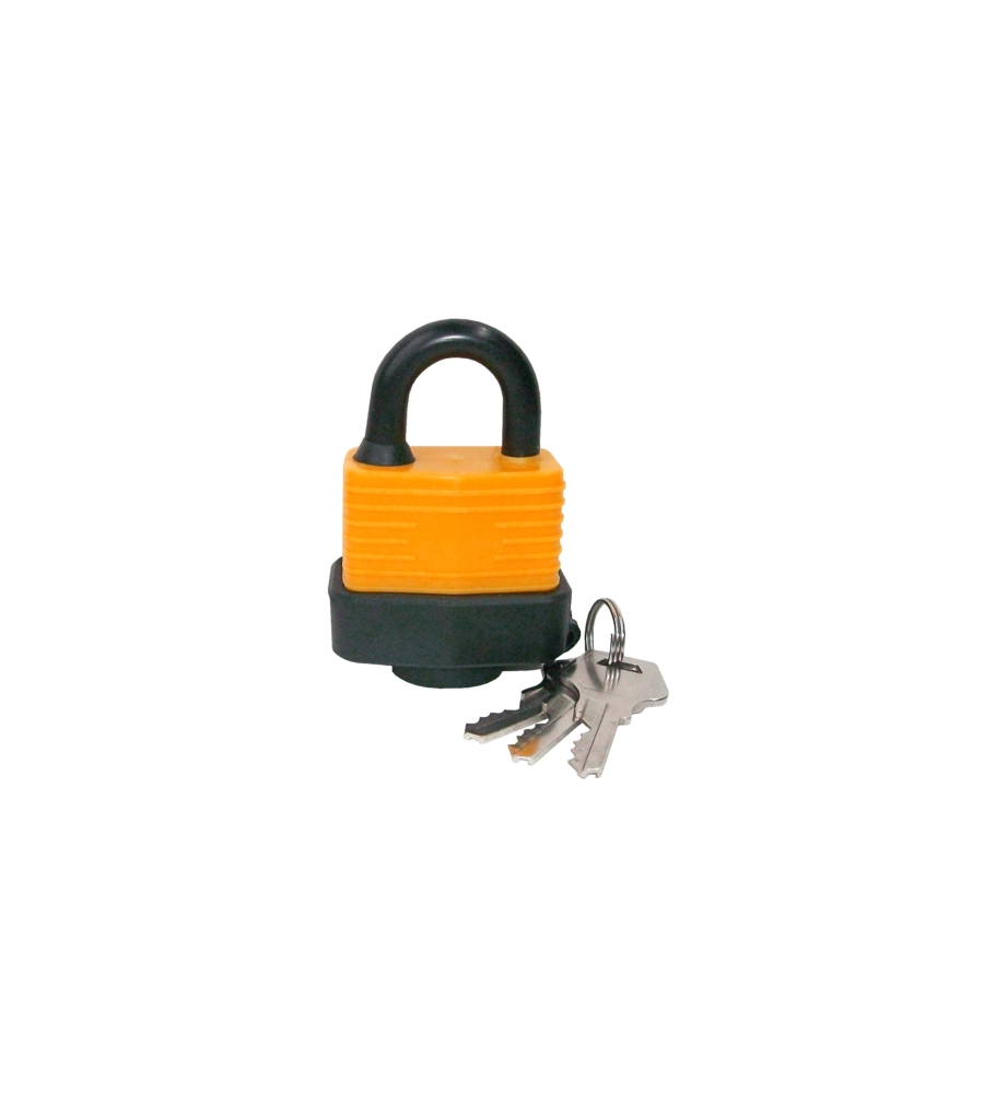 LUCCHETTO ACCIAIO ZINCATO IDROREPELLENTE 30 MM.