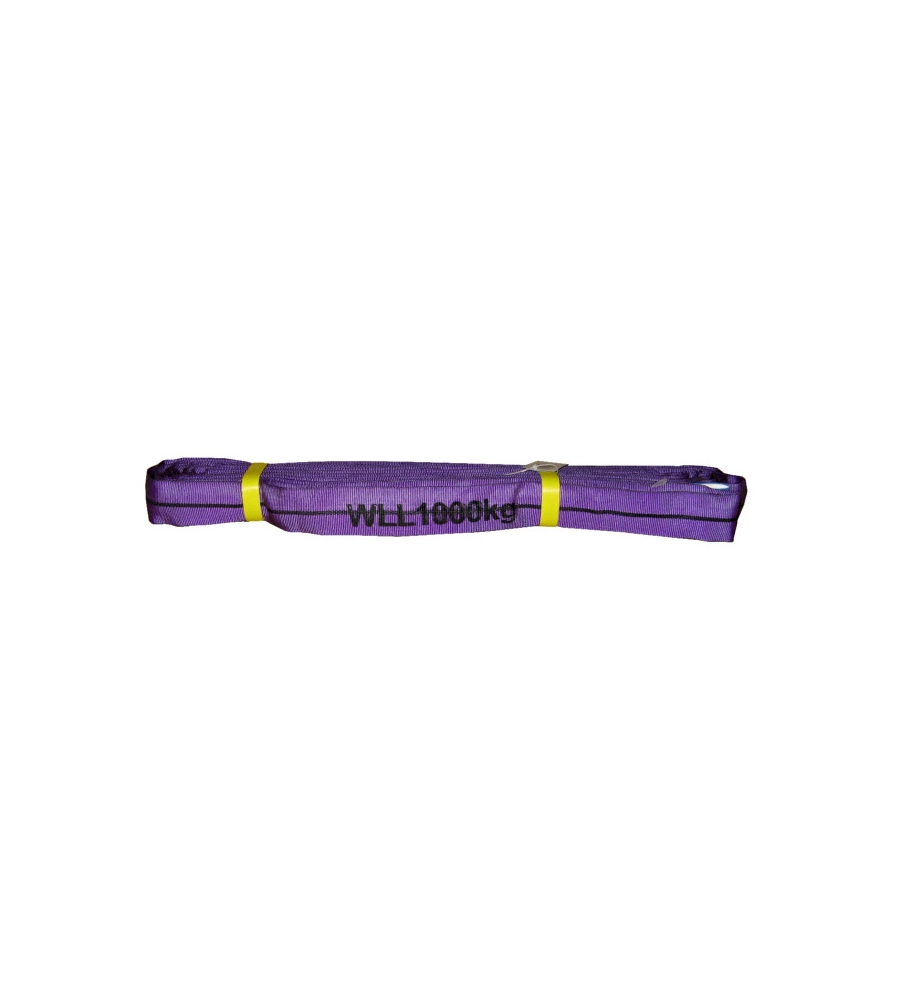CINGHIA DI SOLLEVAMENTO 1000 KG. AD ANELLO 40 MM. X 2 MT.