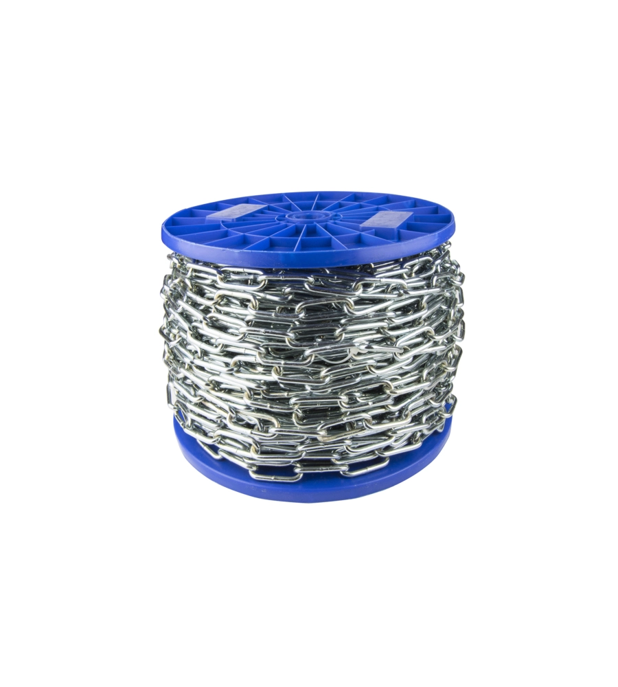 CATENA TIPO C Ø 4 MM. IN ACCIAIO ZINCATO 30 MT.