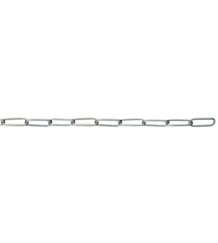 CATENA TIPO C Ø 2 MM. IN ACCIAIO ZINCATO 40 MT.