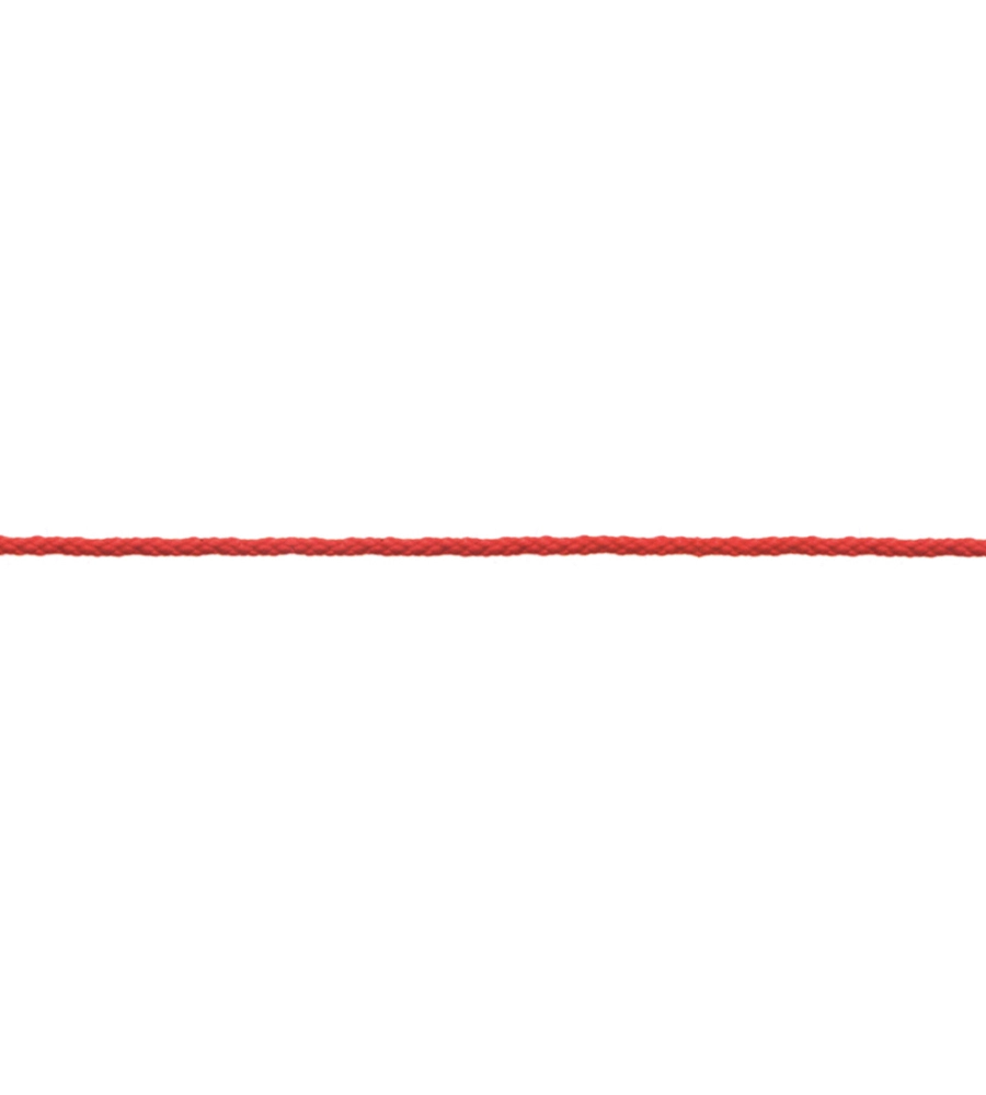 TRECCIA PER VENEZIANA IN POLIPROPILENE Ø 3 MM. ROSSO 250 MT.