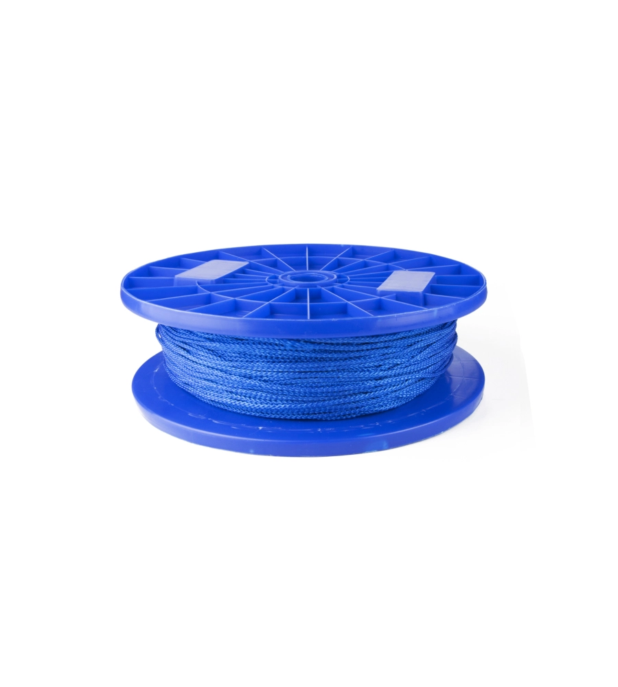 TRECCIA PER VENEZIANA IN POLIPROPILENE Ø 3 MM. BLU 250 MT.