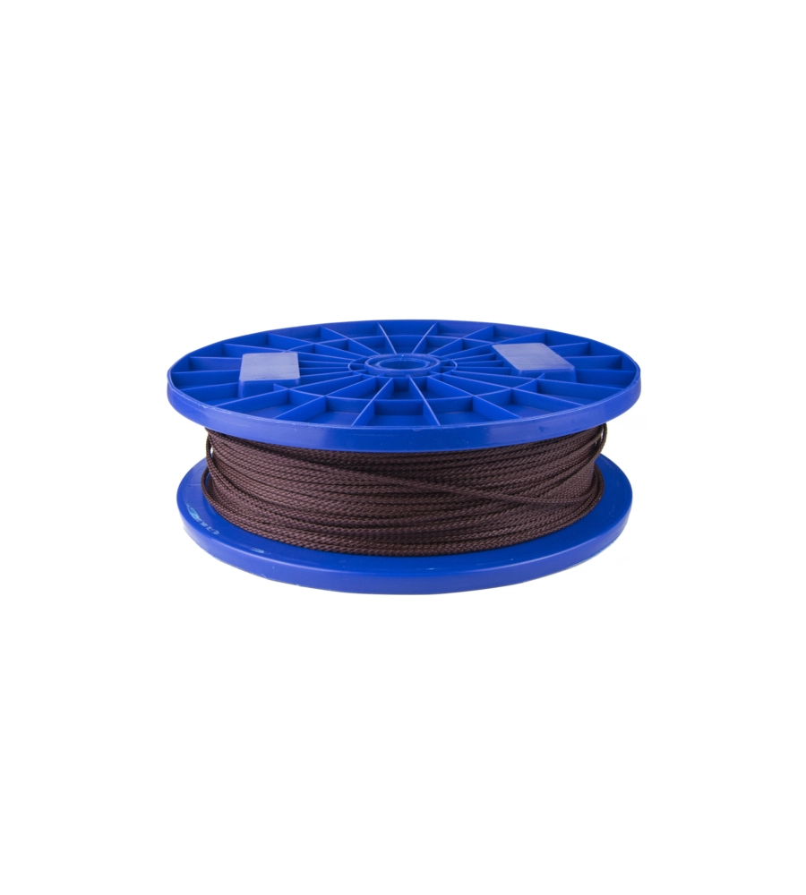 TRECCIA PER VENEZIANA IN POLIPROPILENE Ø 3 MM. MARRONE 250 MT.