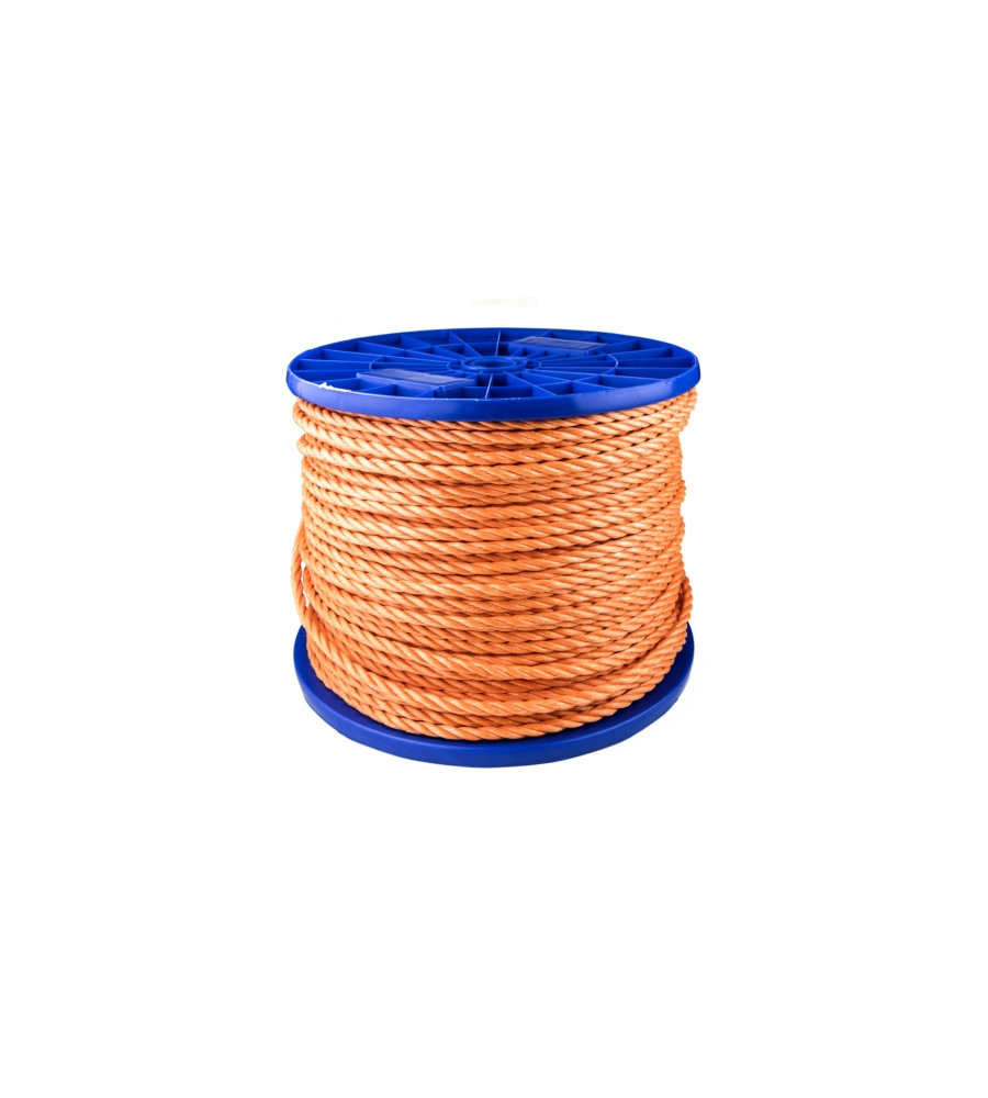 CORDA IN POLIPROPILENE Ø 6 MM. ARANCIONE 120 MT.