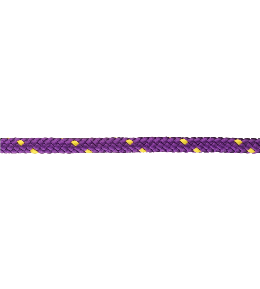 CORDA IN POLIPROPILENE Ø 8 MM. VIOLA-GIALLO 40 MT.