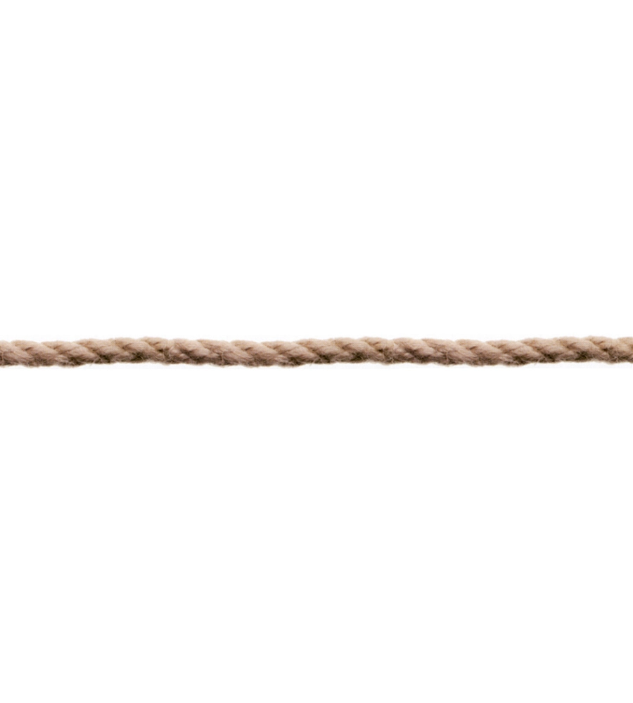 CORDA IN POLIPROPILENE COLOR CANAPA Ø 6 MM. 120 MT.