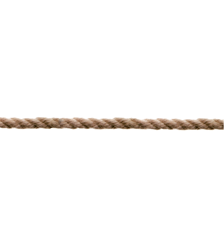 CORDA IN POLIPROPILENE COLOR CANAPA Ø 8 MM. 80 MT.
