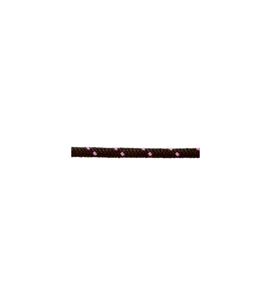 CORDA IN POLIPROPILENE Ø 6 MM. NERO - ROSA 60 MT.