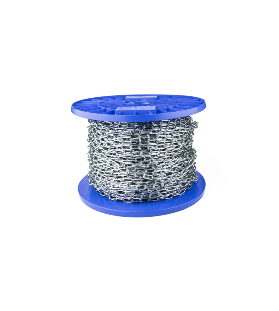 CATENA GENOVESE Ø 2 MM. IN ACCIAIO ZINCATO 75 MT.