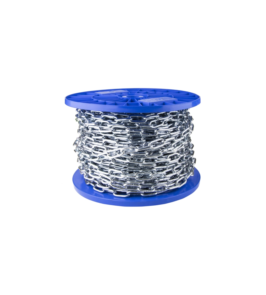 CATENA GENOVESE Ø 4 MM. IN ACCIAIO ZINCATO 50 MT.
