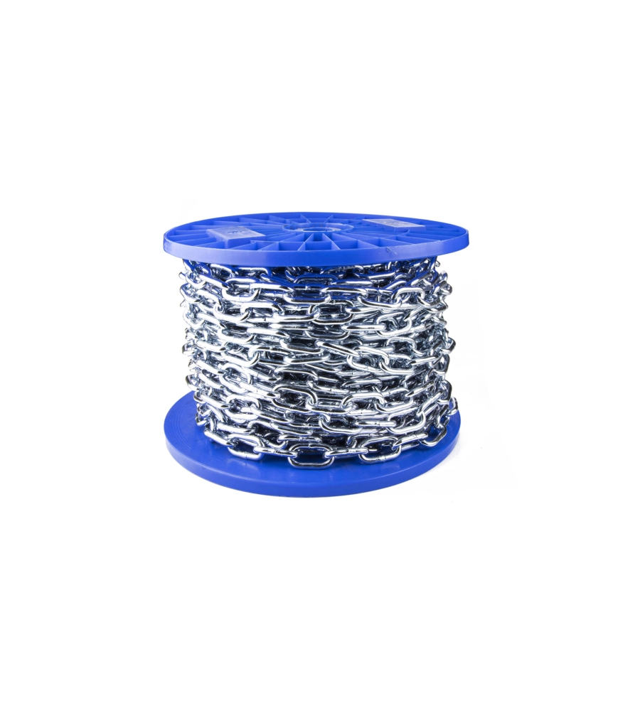 CATENA GENOVESE Ø 5 MM. IN ACCIAIO ZINCATO 25 MT.