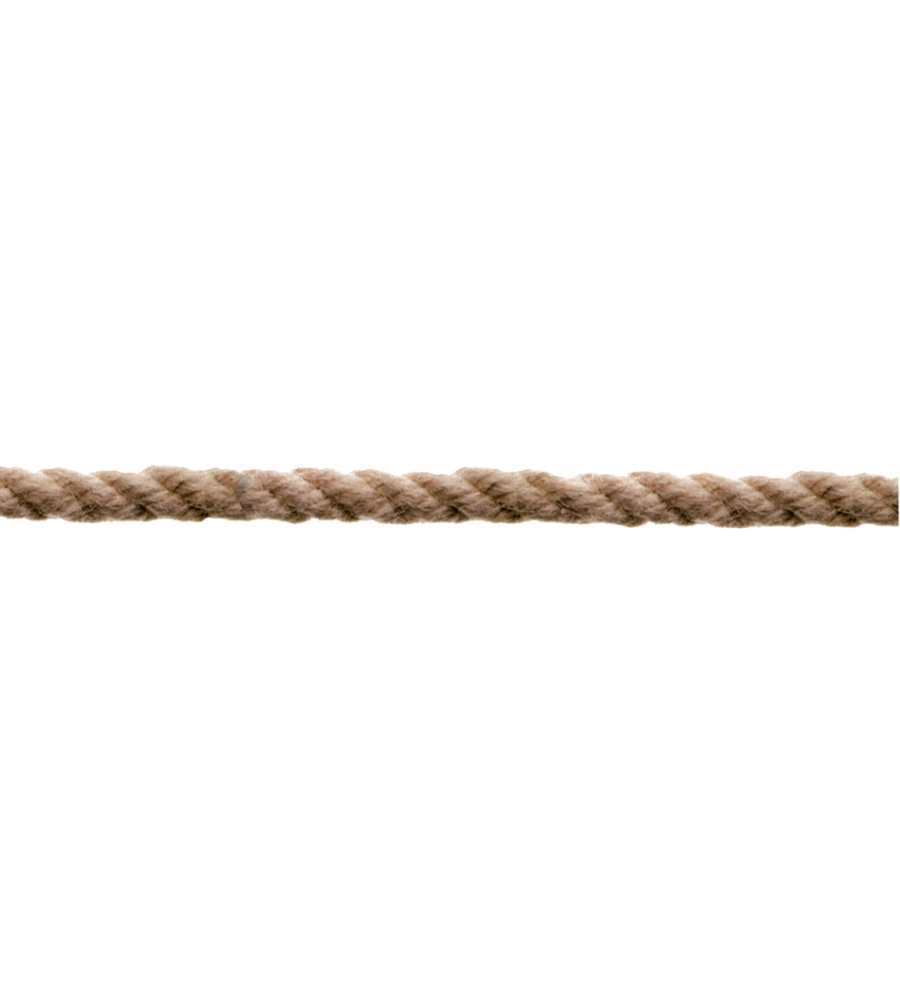 CORDA IN POLIPROPILENE COLOR CANAPA Ø 12 MM. 40 MT.